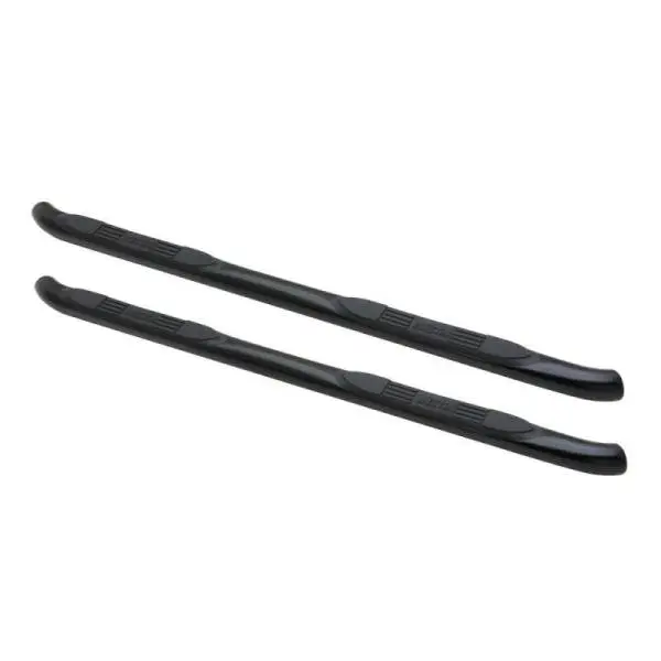 Westin 2014-2018 Chevy Silverado 1500 Dbl Cab (Rocker Mount) E-Series 3 Nerf Step Bars - Black image 4