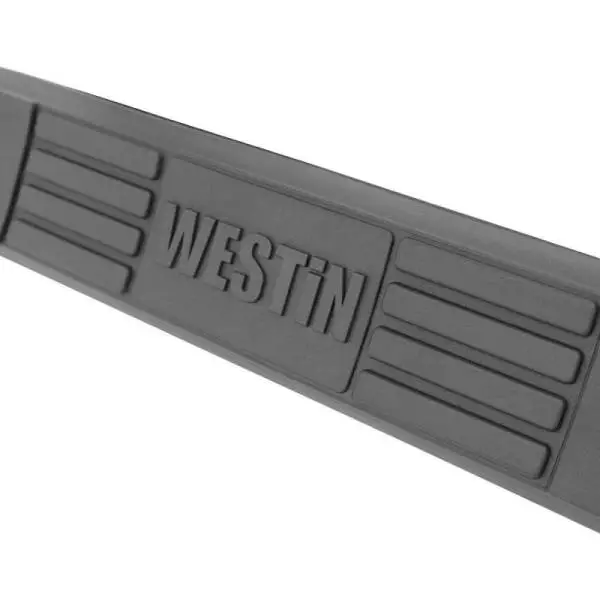 Westin 2014-2018 Chevy Silverado 1500 Dbl Cab (Rocker Mount) E-Series 3 Nerf Step Bars - Black image 6