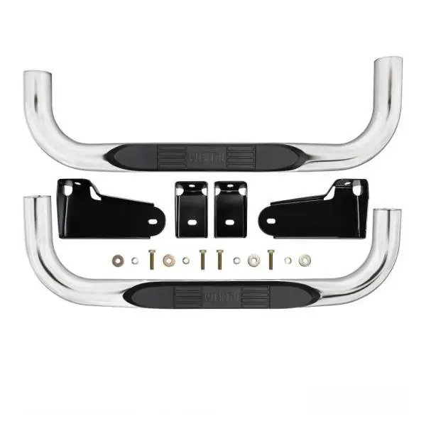 Westin 19-20 Chevy/GMC Silverado/Sierra 1500 Regular Cab E-Series 3 Nerf Step Bars - Stainless Steel image 5