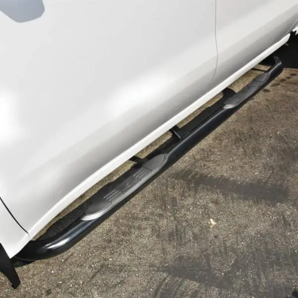 Westin 2019 Chevrolet Silverado/Sierra 1500 Crew Cab E-Series 3 Nerf Step Bars - Black thumbnail 4
