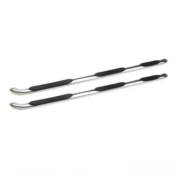 Westin 2015-2018 Ford F-150 SuperCab (6.5ft Bed) Platinum 4 Oval WTW Nerf Step Bars - SS image 2