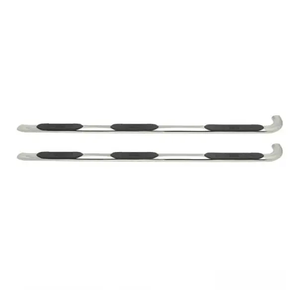 Westin 2015-2018 Ford F-150 SuperCab (6.5ft Bed) Platinum 4 Oval WTW Nerf Step Bars - SS image 3