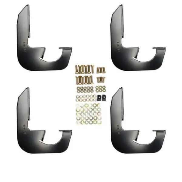Westin 2014-2018 Chevy Silverado 1500 Reg Cab (Rocker Mount) Running Board Mount Kit - Black