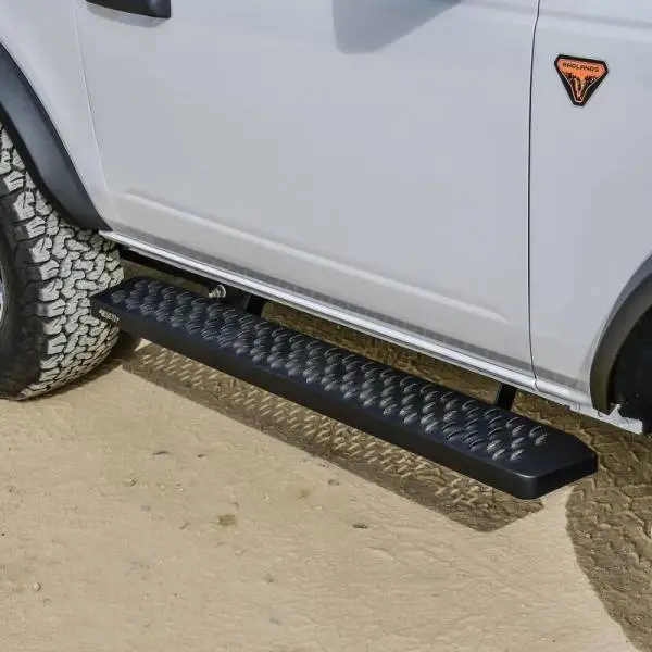 Westin Grate Steps Running Boards 54 in - Textured Black thumbnail 7