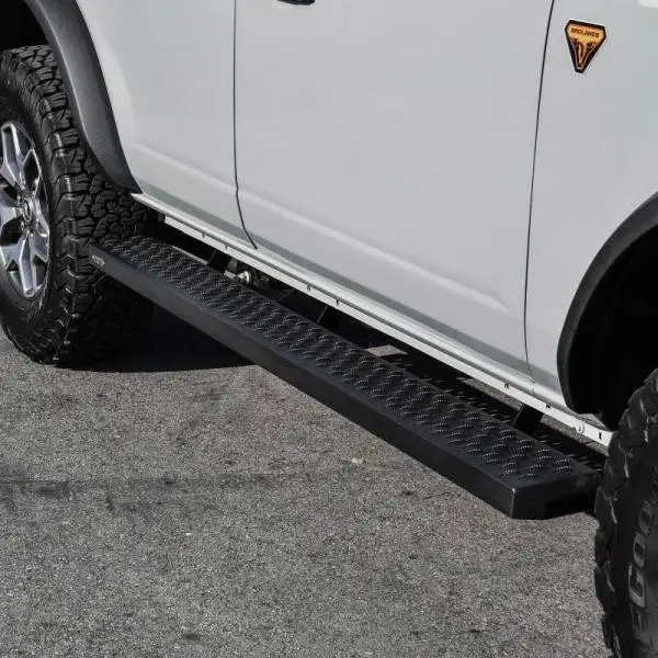 Westin Grate Steps Running Boards 75 in - Textured Black thumbnail 7
