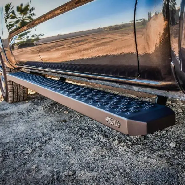 Westin Grate Steps Running Boards 79 in - Textured Black thumbnail 9