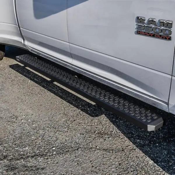 Westin Grate Steps Running Boards 83 in - Textured Black thumbnail 6