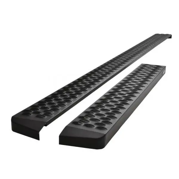 Westin Ford Transit Van 150/250/350 (46in Driver & 97in. Pass) Grate Steps Running Boards - Tex. Blk thumbnail 2