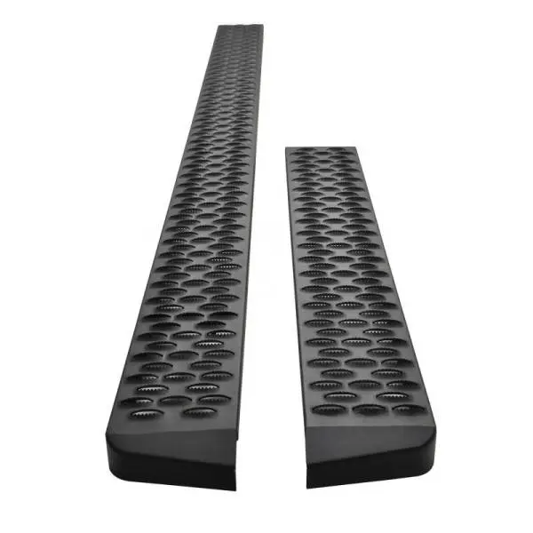Westin Ford Transit Van 150/250/350 (46in Driver & 97in. Pass) Grate Steps Running Boards - Tex. Blk thumbnail 3