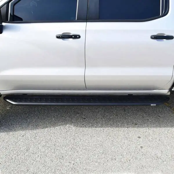 Westin 19-23 Chevrolet/GMC Silverado/Sierra 1500 Crew Cab Outlaw Nerf Step Bars - Textured Black thumbnail 7