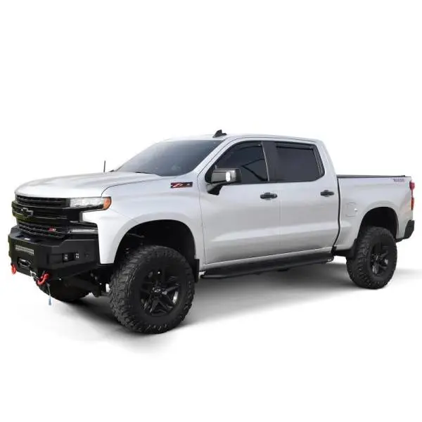 Westin 19-23 Chevrolet/GMC Silverado/Sierra 1500 Crew Cab Outlaw Nerf Step Bars - Textured Black thumbnail 8