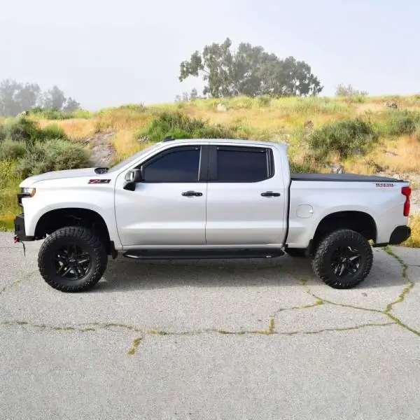 Westin 19-23 Chevrolet/GMC Silverado/Sierra 1500 Crew Cab Outlaw Nerf Step Bars - Textured Black thumbnail 14