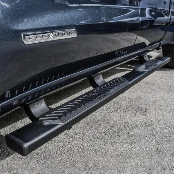 Westin 19-22 Chevrolet Silverado 1500 DC R5 Nerf Step Bars - Blk thumbnail 7