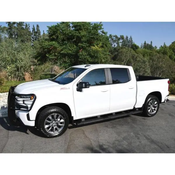 Westin 2019 Chevrolet Silverado/Sierra 1500 Crew Cab (5.5ft) R5 Modular Nerf Step Bars - Black thumbnail 4