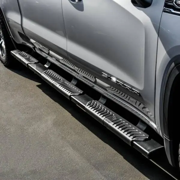 Westin 2019 Chevrolet Silverado/Sierra 1500 Crew Cab (6.5ft) R5 Modular Nerf Step Bars - Black thumbnail 4