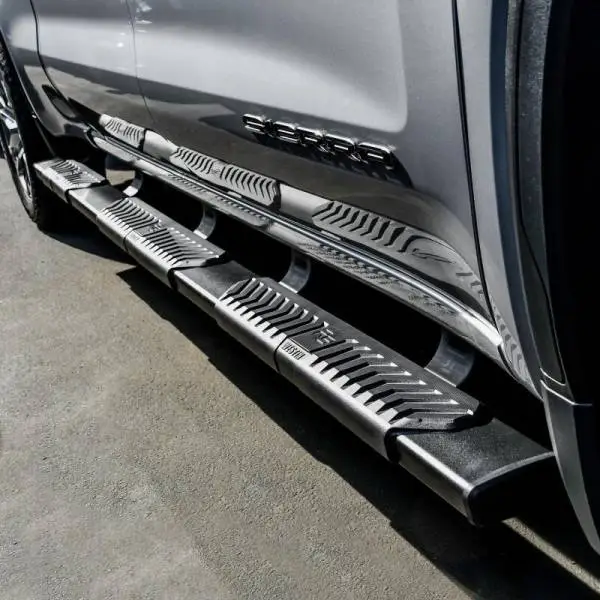 Westin 2019 Chevrolet Silverado/Sierra 1500 Crew Cab (6.5ft) R5 Modular Nerf Step Bars - Black thumbnail 5