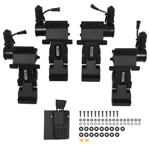 Westin 15-25 Ford F-150 SuperCrew / 17-25 F-250/350 CrewCab Pro-e Running Boards - Tex. Blk thumbnail 15