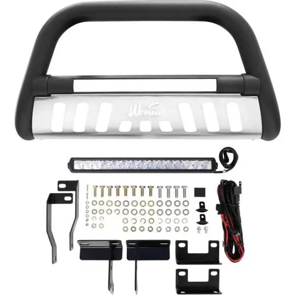 Westin 2009-2018 Dodge/Ram 1500 (Excl. Rebel model) Ultimate LED Bull Bar - Textured Black thumbnail 4