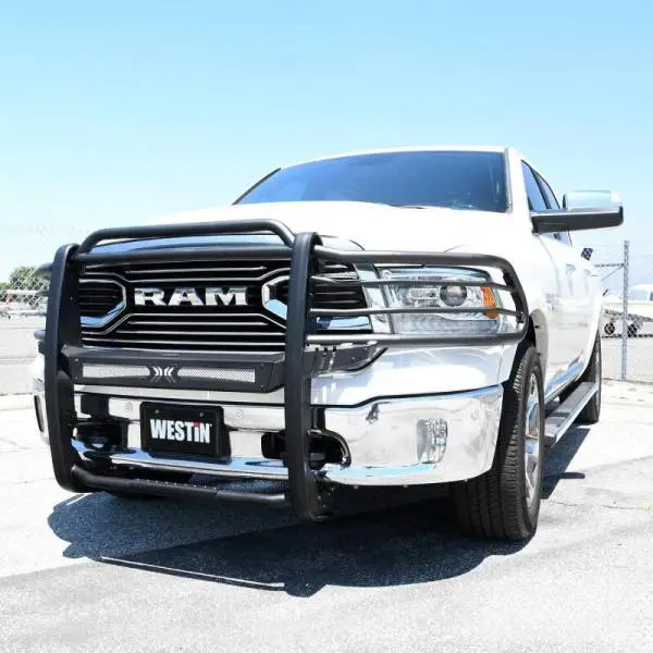 Westin 19-21 Ram 1500 Classic (Excl Rebel) Sportsman X Grille Guard - Textured Black thumbnail 3