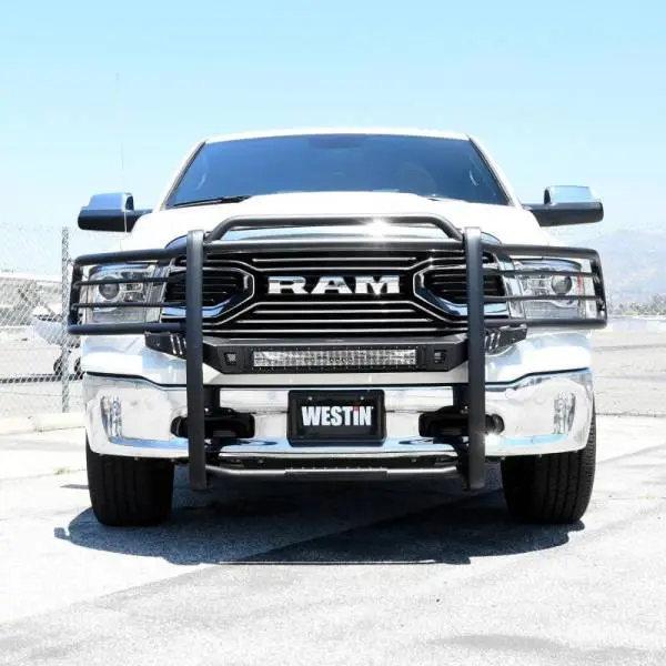 Westin 19-21 Ram 1500 Classic (Excl Rebel) Sportsman X Grille Guard - Textured Black thumbnail 4