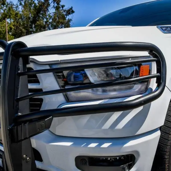 Westin 19-21 Ram 1500 Sportsman X Grille Guard - Textured Black (Excluding Classic & Rebel) thumbnail 5
