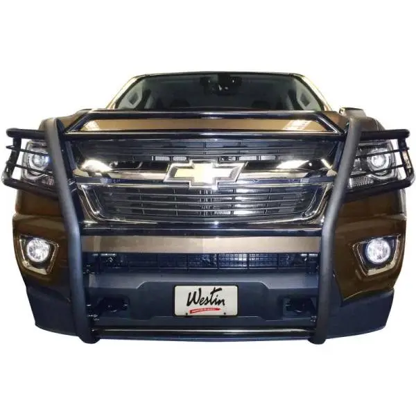 Westin 2015-2018 Chevrolet Colorado 43135 WD Sportsman Grille Guard - Black thumbnail 3