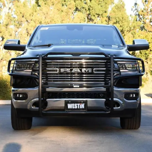 Westin 19-21 Ram 1500 (Excl. 19-21 Ram 1500 Classic)(Excl. Rebel) Sportsman Grille Guard - Black thumbnail 3