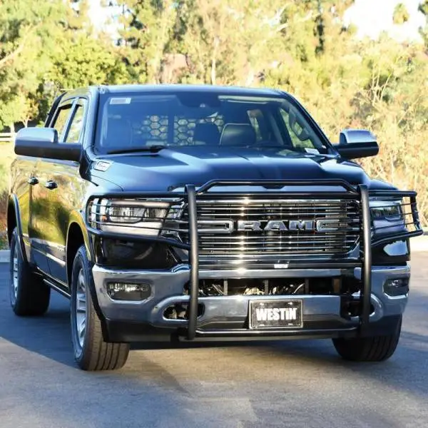 Westin 19-21 Ram 1500 (Excl. 19-21 Ram 1500 Classic)(Excl. Rebel) Sportsman Grille Guard - Black thumbnail 4