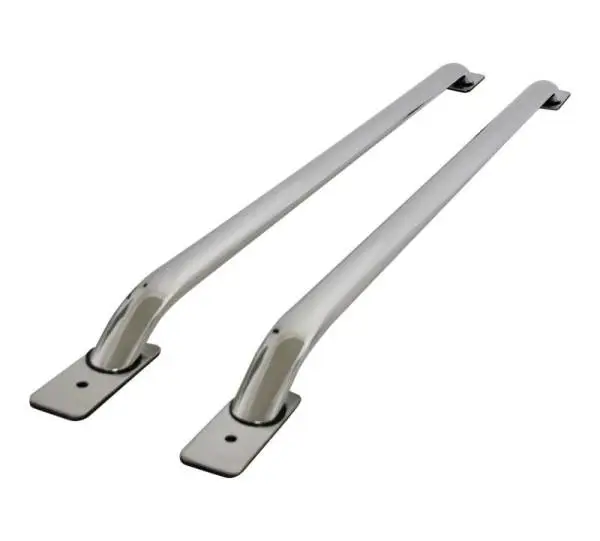 Westin 07-13 Chevy/GMC/Dodge/Ram/Ford/Toyota Silv/Sierra (5.5 ft Bed) Platinum Oval Bed Rails - SS thumbnail 2