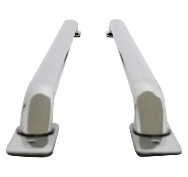 Westin 07-13 Chevy/GMC/Dodge/Ram/Ford/Toyota Silv/Sierra (5.5 ft Bed) Platinum Oval Bed Rails - SS thumbnail 4