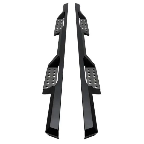 Westin 04-13 Chevy Silverado 1500 Crew Cab HDX Stainless Drop Nerf Step Bars - Textured Black thumbnail 2