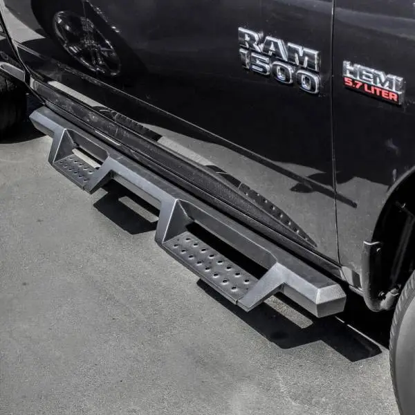 Westin/HDX 09-18 Dodge/Ram 1500 Quad Cab Drop Nerf Step Bars - Textured Black thumbnail 2