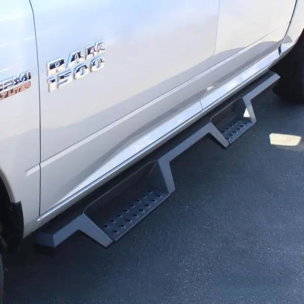 Westin/HDX 09-18 Dodge/Ram 1500 Crew Cab / 25/3500 Crew Drop Nerf Step Bars - Textured Black thumbnail 2