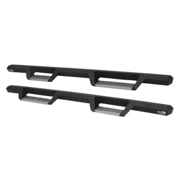 Westin 09-18 RAM 1500 Crew Cab HDX Stainless Drop Nerf Step Bars - Tex. Blk thumbnail 3