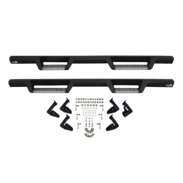 Westin 09-18 RAM 1500 Crew Cab HDX Stainless Drop Nerf Step Bars - Tex. Blk thumbnail 5