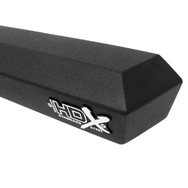 Westin 09-18 RAM 1500 Crew Cab HDX Stainless Drop Nerf Step Bars - Tex. Blk thumbnail 9
