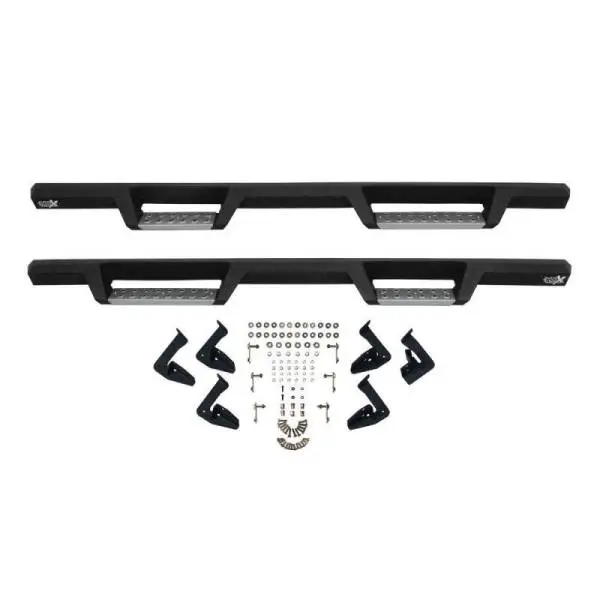 Westin/HDX 07-18 GM 15/25/3500 Crew Cab (Excl. Classic) SS Drop Nerf Step Bars - Textured Black thumbnail 4