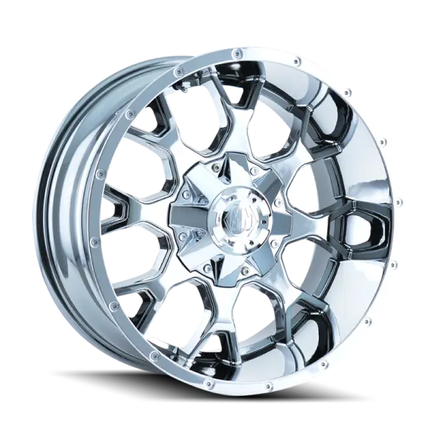 Mayhem 8015 Warrior 18x9 / 5x114.3 BP / 18mm Offset / 87mm Hub Chrome Wheel