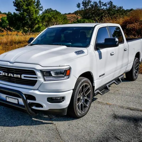 Westin/HDX 2019 Ram 1500 Crew Cab Drop Nerf Step Bars - Textured Black thumbnail 5