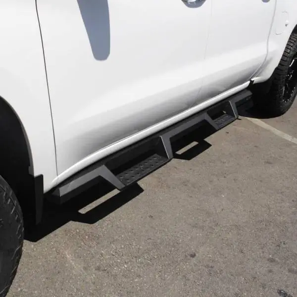 Westin 2019 Chevrolet Silverado / GMC Sierra 1500 Crew Cab Drop Nerf Step Bars - Textured Black thumbnail 6