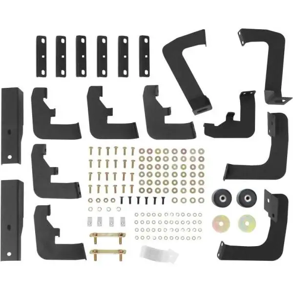 Westin 17-22 Ford F-250/350 Crew Cab 6.75ft Bed HDX Drop W2W Nerf Step Bars - Tex. Blk thumbnail 7