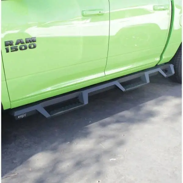 Westin/HDX 09-18 Dodge/Ram 1500 Crew Cab (5.5ft Bed) Drop Wheel to Wheel Nerf Step Bars - Txt Black thumbnail 4