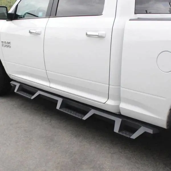 Westin 10-18 Dodge Ram Crew Cab 5ft & 6ft Bed HDX Drop Wheel-To-Wheel Nerf Step Bars - Text. Blk thumbnail 5