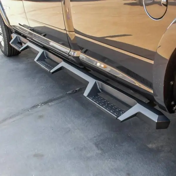 Westin/HDX 19-20 Ram 2500/3500 Crew Cab (8ft Bed) Drop Wheel to Wheel Nerf Step Bars - Txt Black thumbnail 6