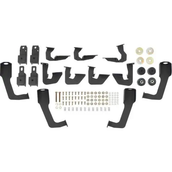 Westin/HDX 07-18 Chevrolet Silverado 2500 6.5ft Drop Wheel to Wheel Nerf Step Bars - Textured Black thumbnail 7