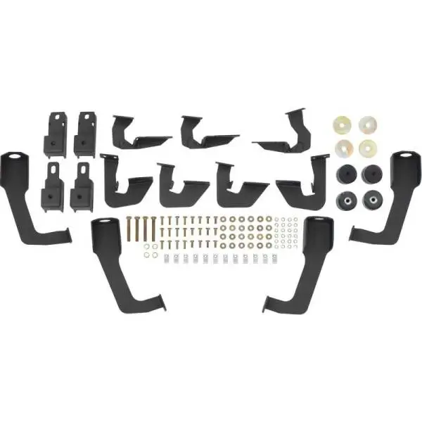 Westin/HDX 07-19 Chevy Silv 2500/3500 Crew (8ft) (Excl Dually) Drop WTW Nerf Step Bars - Blk thumbnail 7