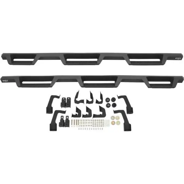 Westin 14-18 Chevrolet Silverado 1500 DC 6.5ft Bed HDX Drop W2W Nerf Step Bars - Tex. Blk thumbnail 8