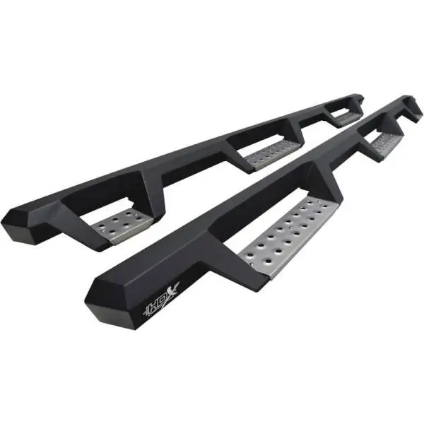 Westin 2020 Chevy Silverado 2500/3500 Crew Cab (6.5ft Bed) HDX W2W Nerf Step Bars - Textured Black thumbnail 2