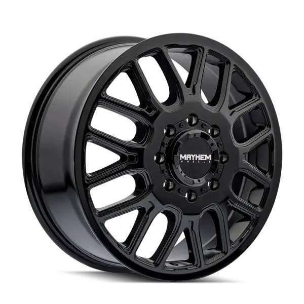 Mayhem 8107D Cogent Dually 20x8.25 / 8x210 BP/ 115mm Offset / 154.2mm Hub Gloss Black Wheel