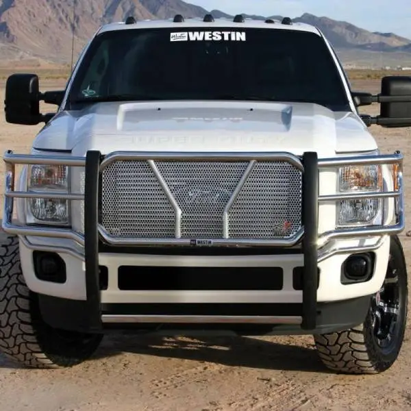 Westin 2011-2016 Ford F-250/350HD Super Duty HDX Grille Guard - SS image 3